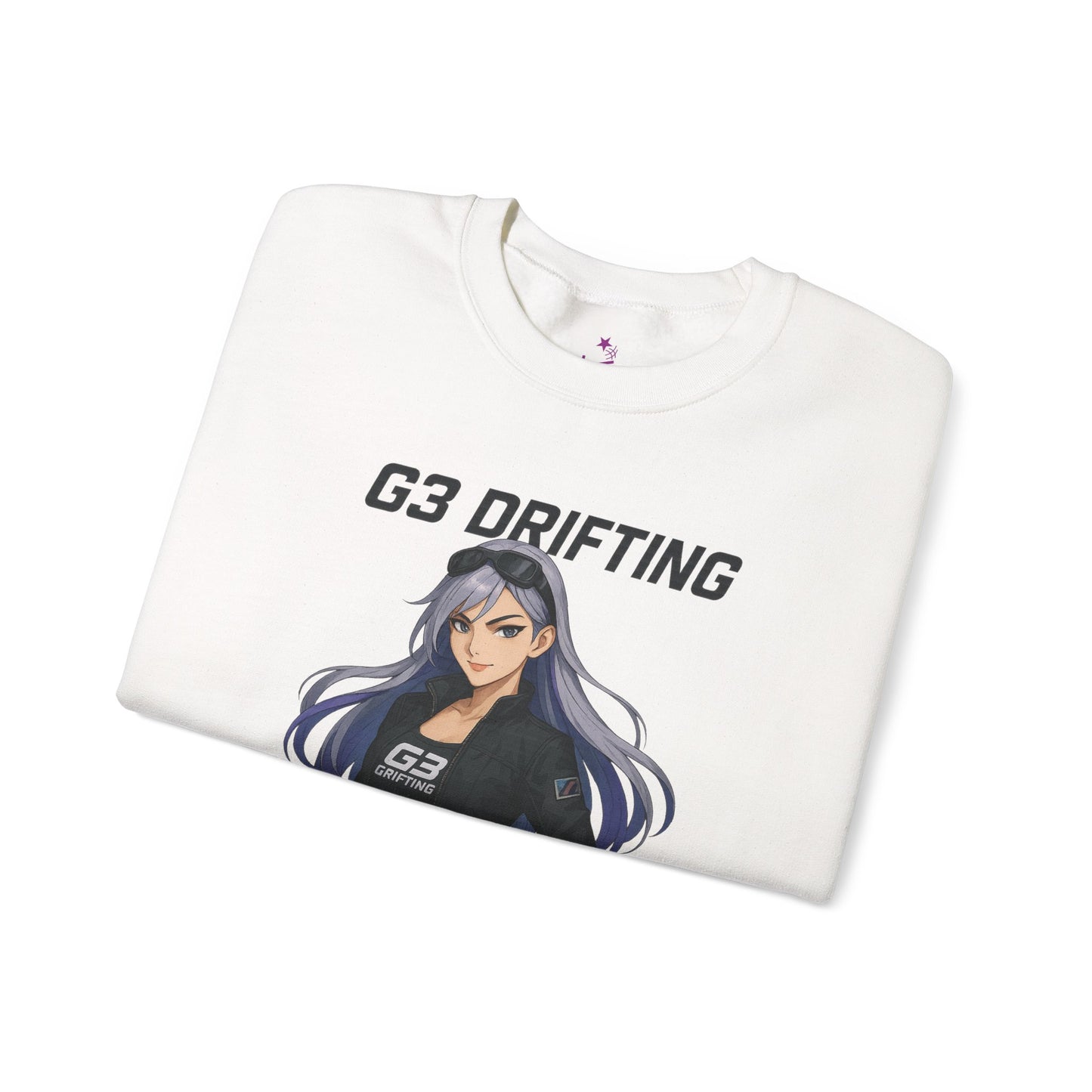 "G3 Drifting 'Track Queen' Crewneck – Anime Drifiting Edition"