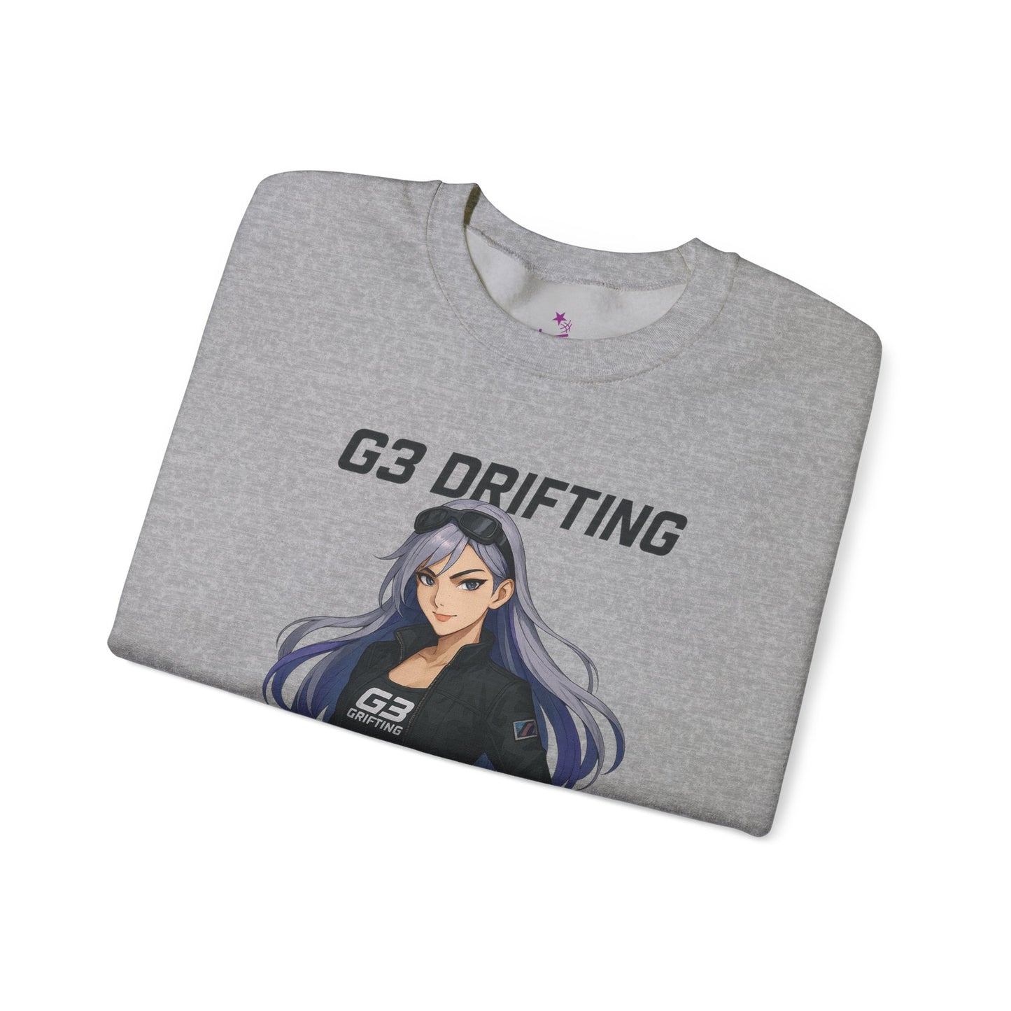 "G3 Drifting 'Track Queen' Crewneck – Anime Drifiting Edition"
