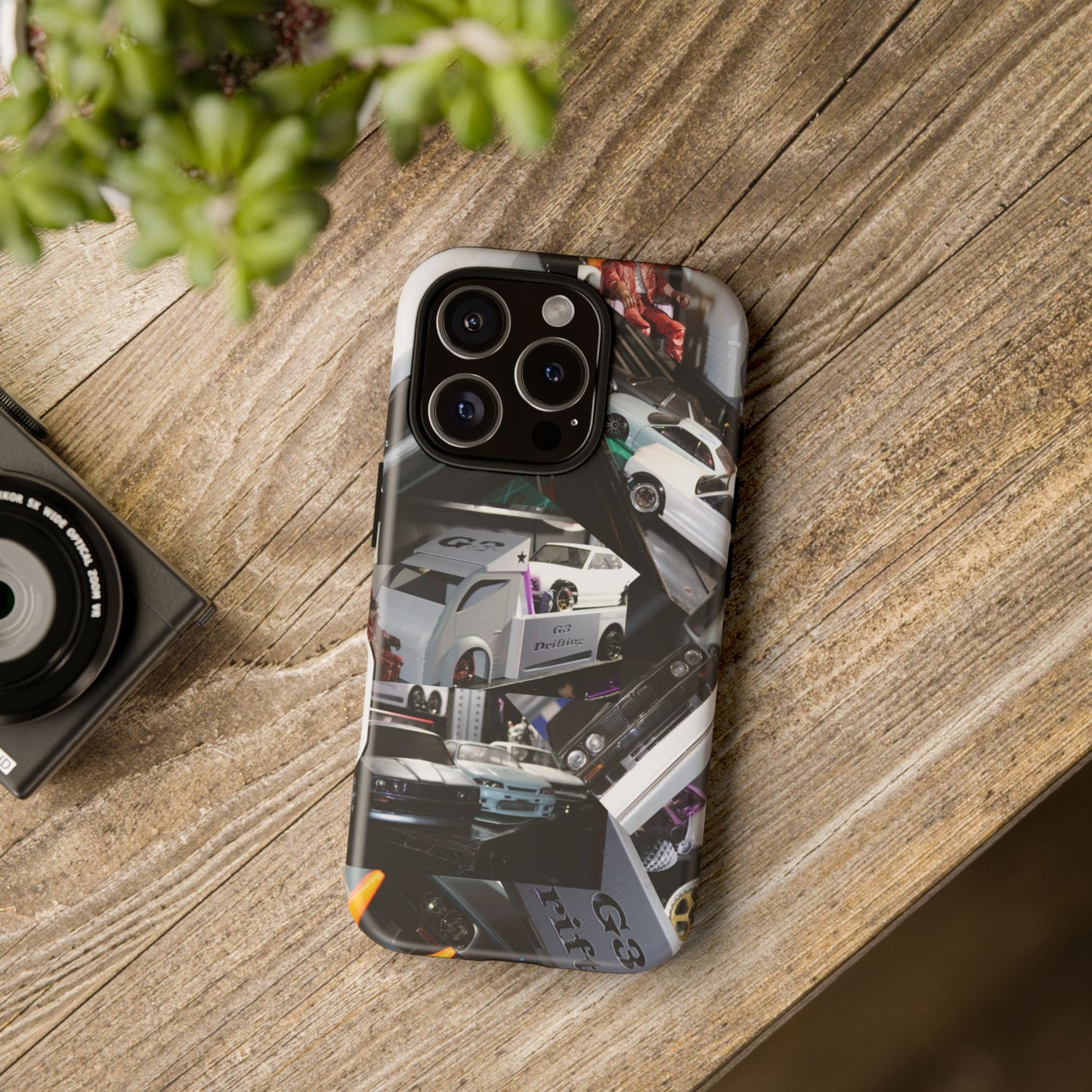 "G3 Drifting: Track Vibes Collage Case"