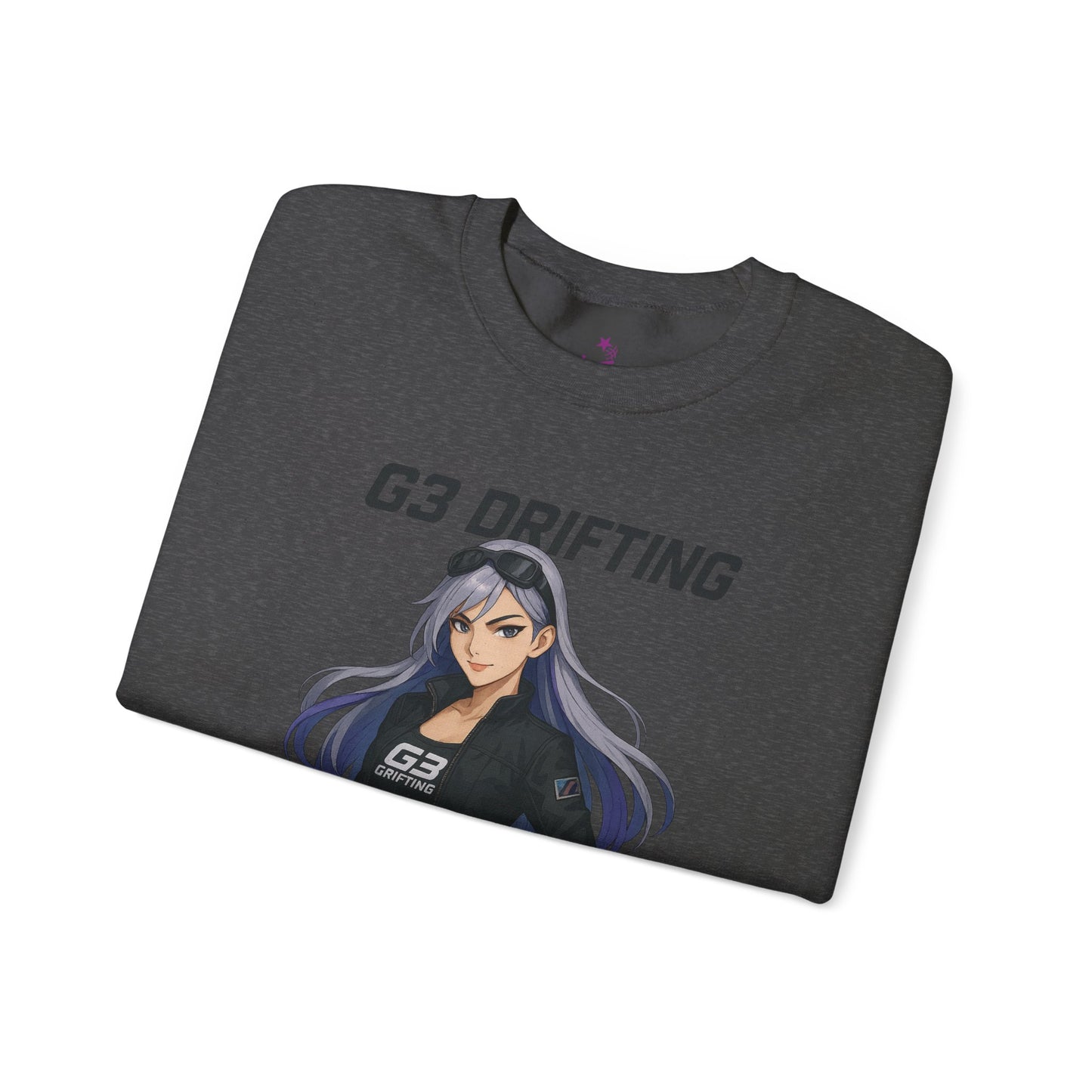 "G3 Drifting 'Track Queen' Crewneck – Anime Drifiting Edition"