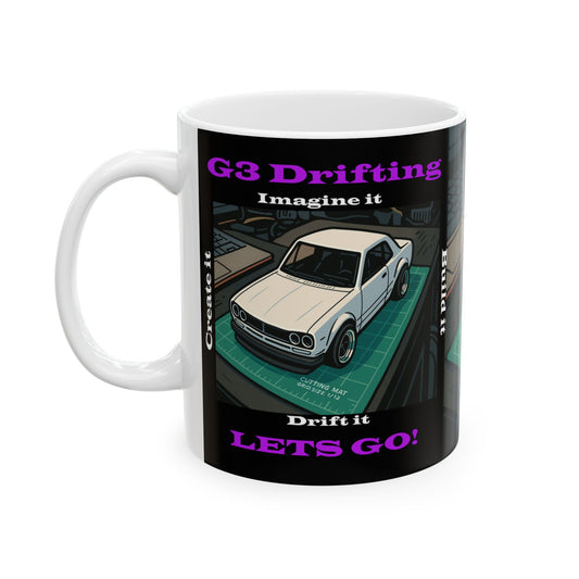 "G3 Drifting: Build to Drift Mug"