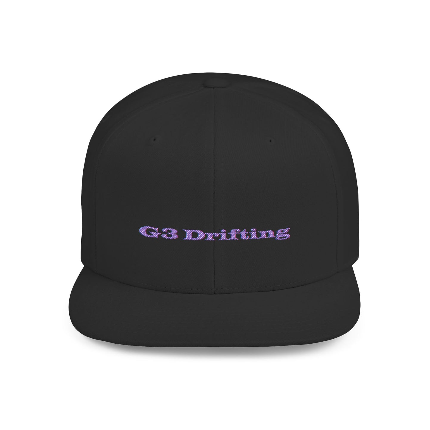 G3 Drifting Flat Bill Snapback Hat, Trendy Snapback Cap for Drifting Enthusiasts, Casual Streetwear, Gift for Car Lovers, Adjustable Hat