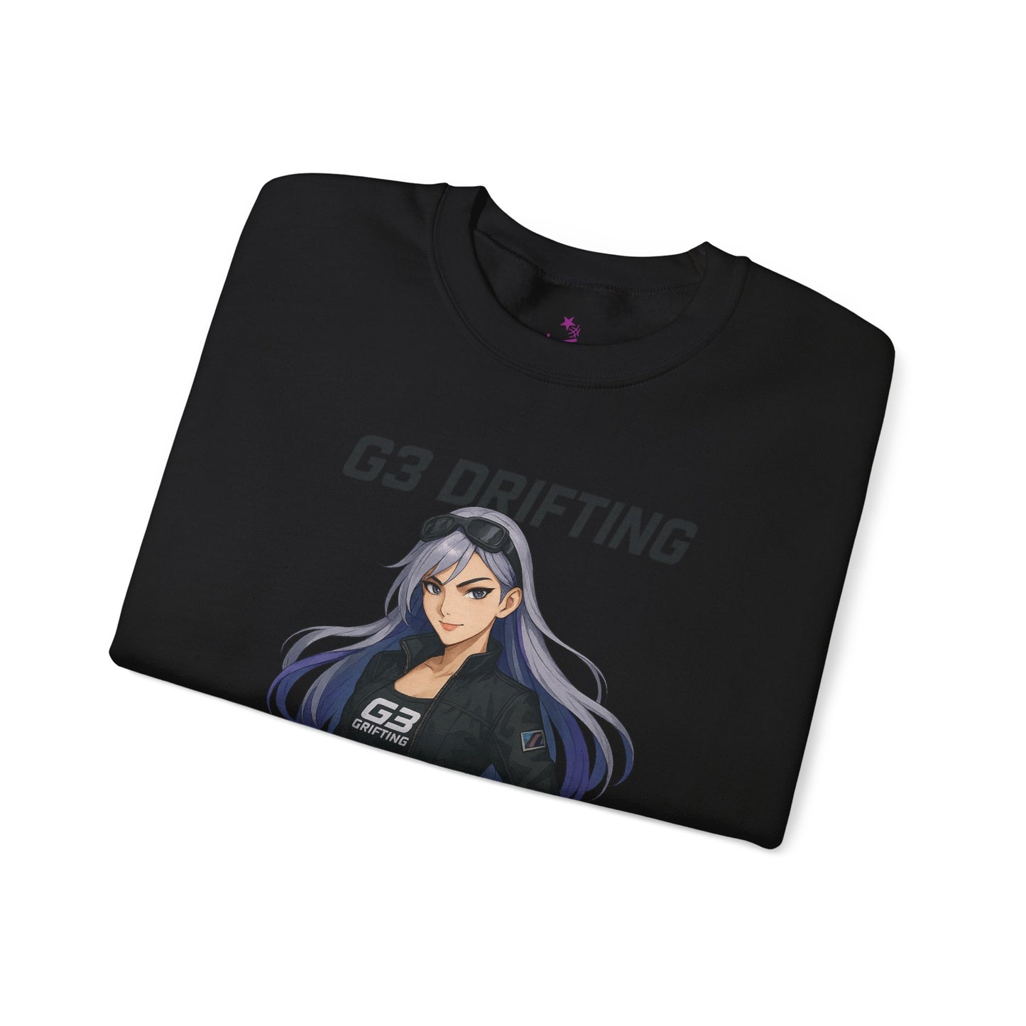 "G3 Drifting 'Track Queen' Crewneck – Anime Drifiting Edition"