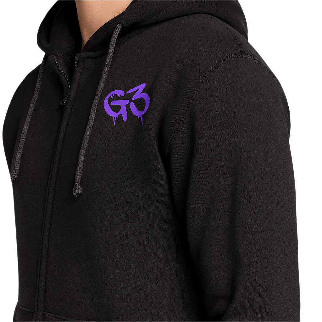 G3 Drifitng Adult Hooded Full-Zip Fleece