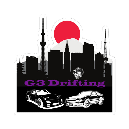 Drifting Kiss-Cut Stickers | Cool Car Vibe Decals for Enthusiasts, Laptop Stickers, Gift for Car Lovers, Drift Culture Decor, Racing [...]