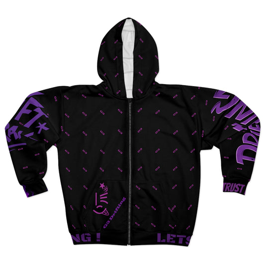 G3 Drifting Design FAN CLUB  Zip Hoodie